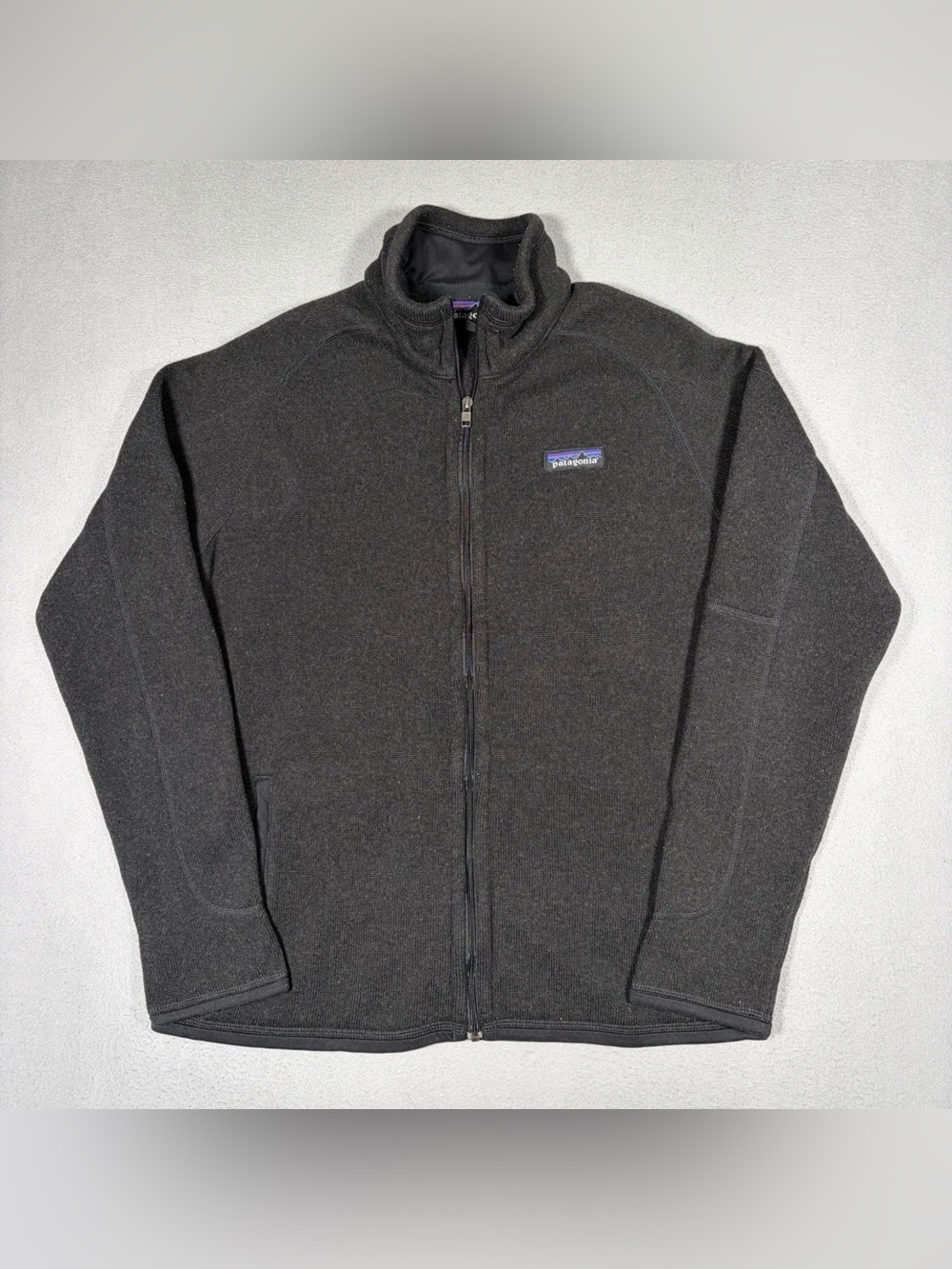 Patagonia Better Sweater Jacket Women Medium Black Full Zip Outdoor Hiking 25542